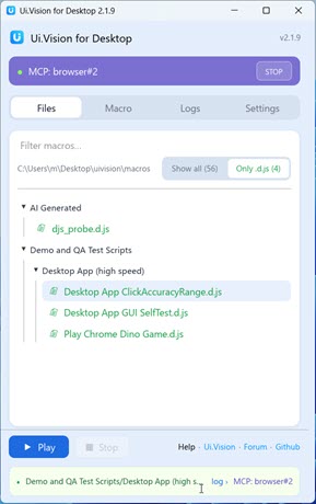 Ui.Vision for Desktop app